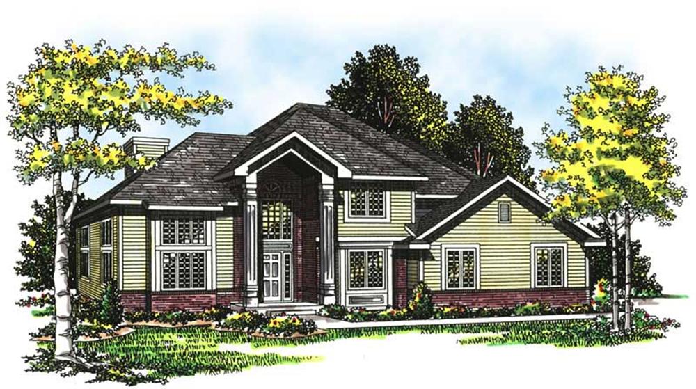 Main image for house plan # 13447