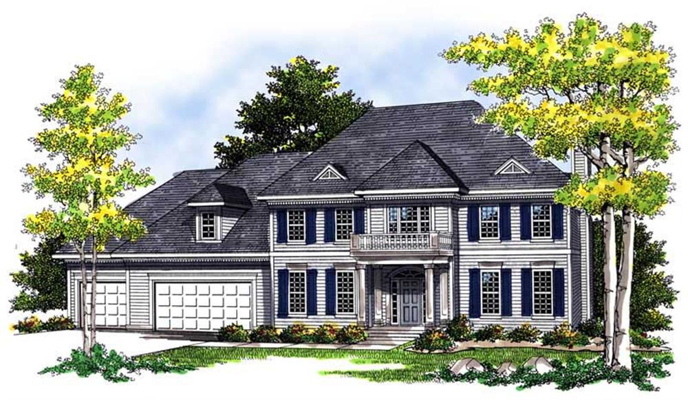 Main image for house plan # 13562