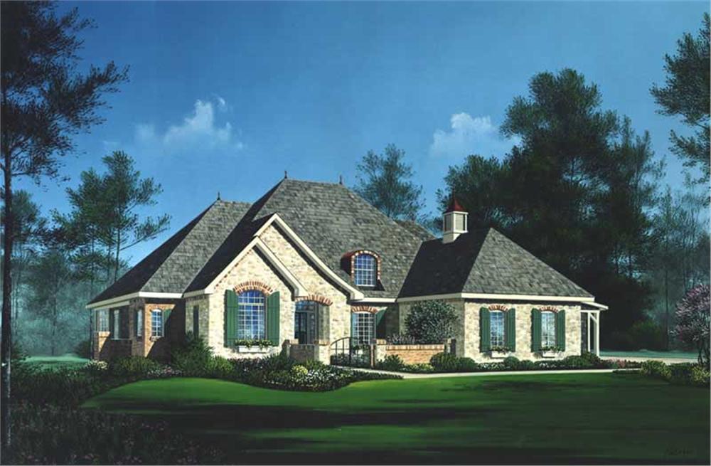Main image for house plan # 13696