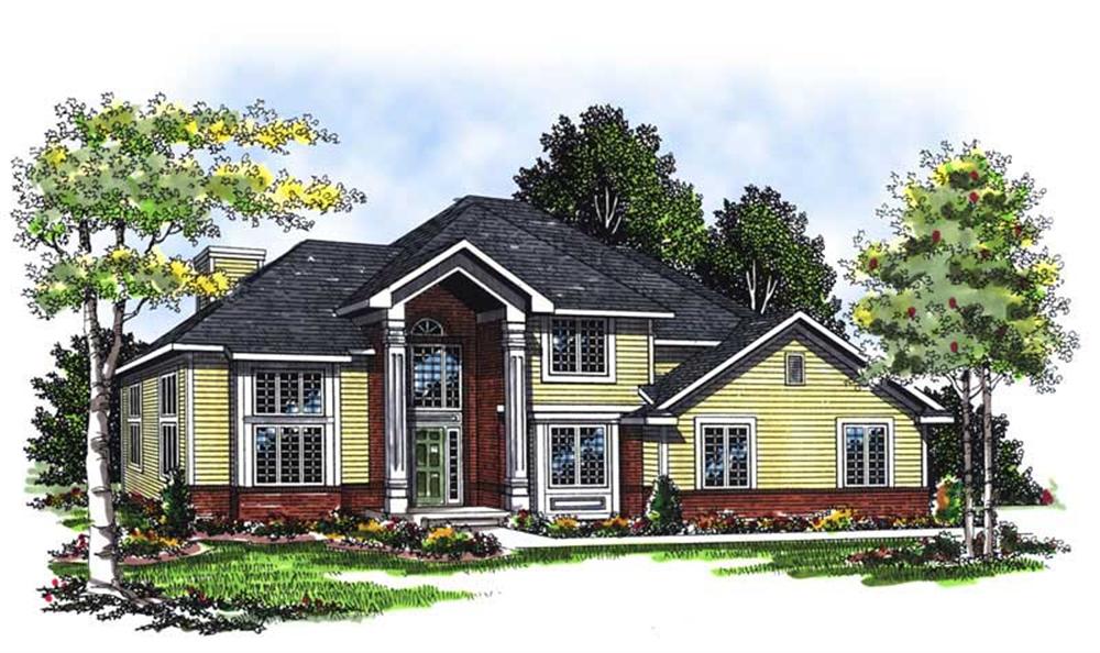 Main image for house plan # 13322
