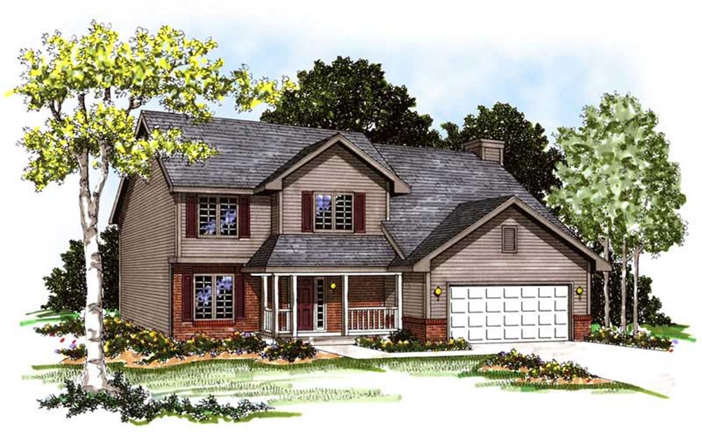 Main image for house plan # 13317