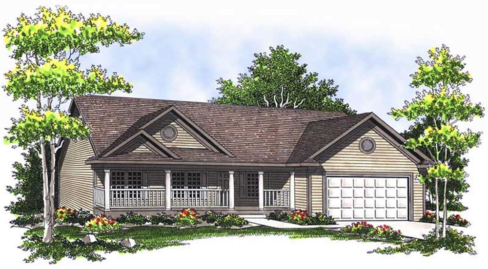 Main image for house plan # 13728