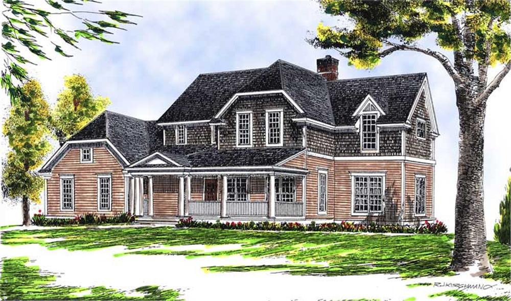 Main image for house plan # 13615