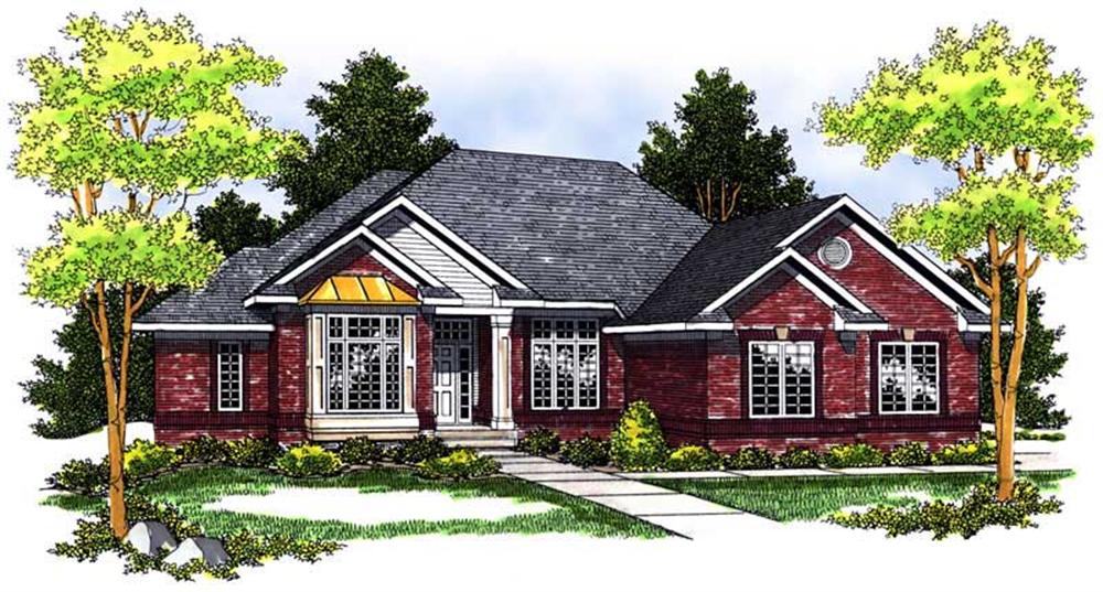 Main image for house plan # 13680