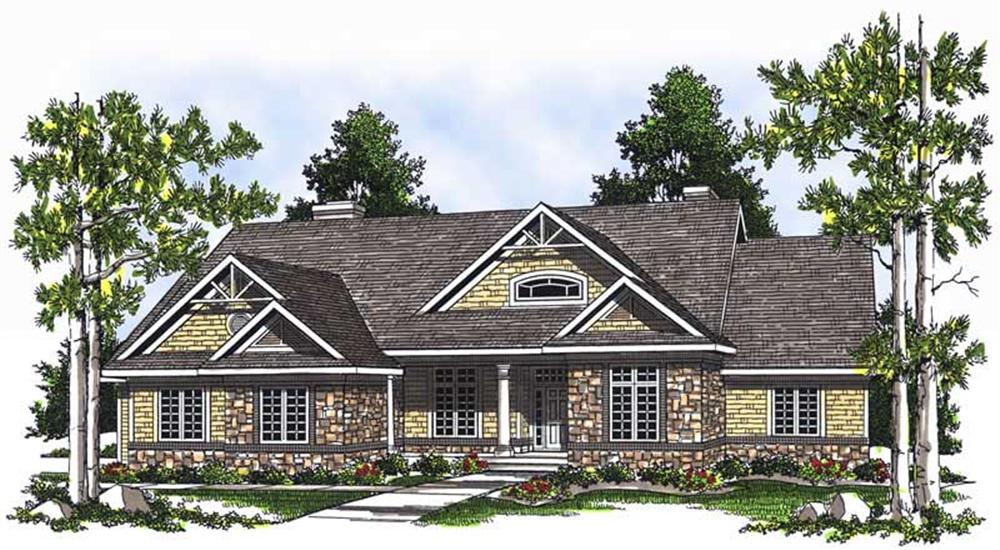 Main image for house plan # 13712