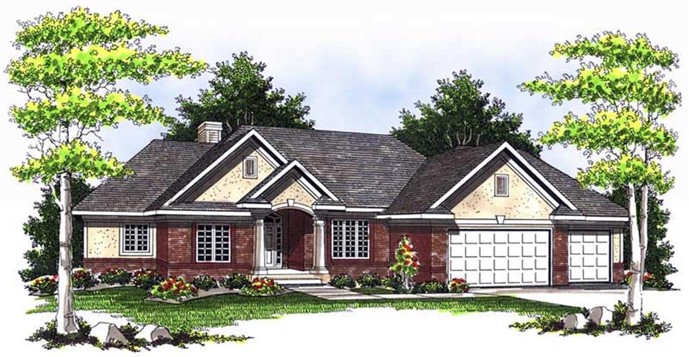 Main image for house plan # 13707