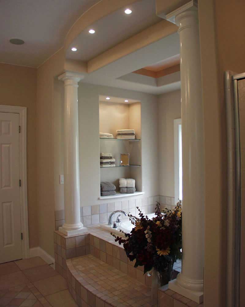 Master Bathroom: Tub of this 4-Bedroom,3580 Sq Ft Plan -101-1124