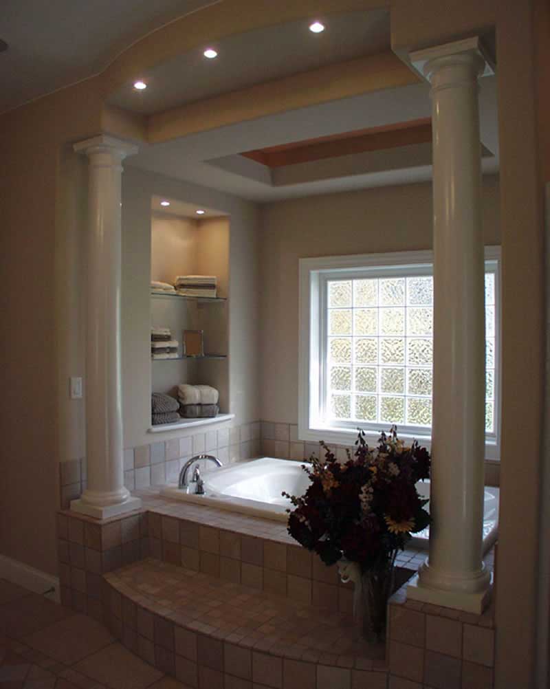 Master Bathroom: Tub of this 4-Bedroom,3580 Sq Ft Plan -101-1124