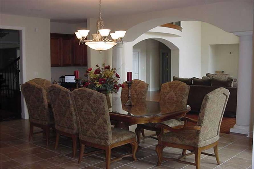Dining Room of this 4-Bedroom,5185 Sq Ft Plan -5185