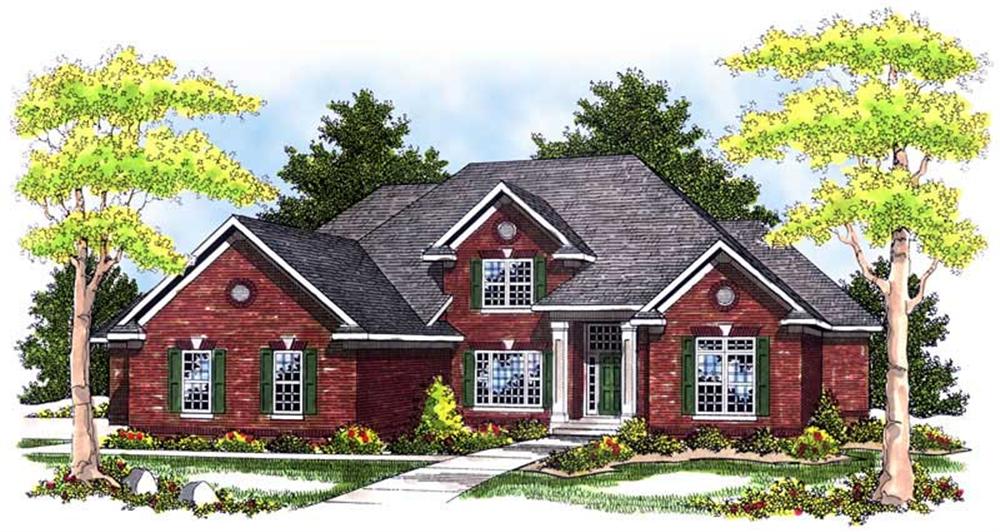 Main image for house plan # 13675