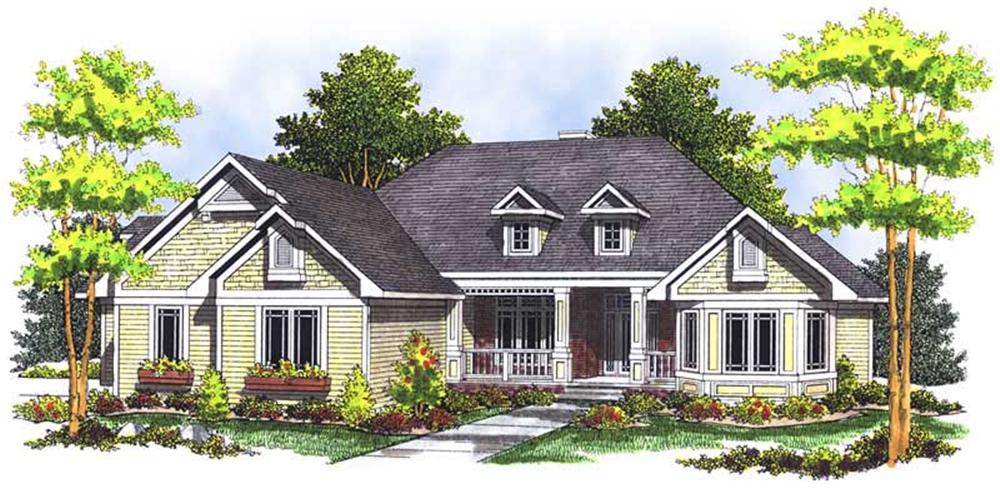Main image for house plan # 13672