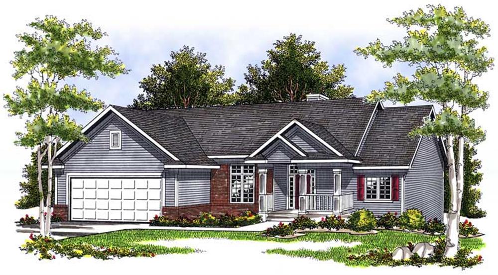Main image for house plan # 13692