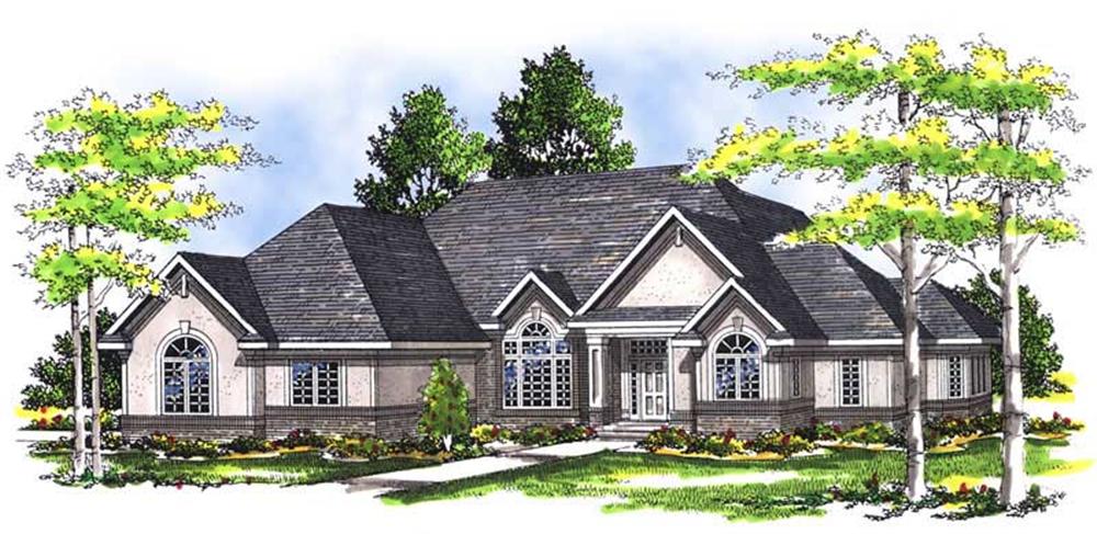 Main image for house plan # 13455