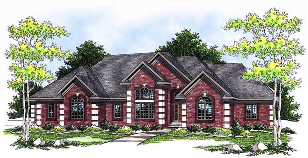 Main image for house plan # 13734