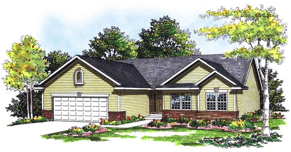 Main image for house plan # 13413