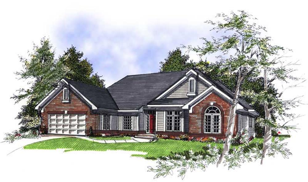 Main image for house plan # 13343
