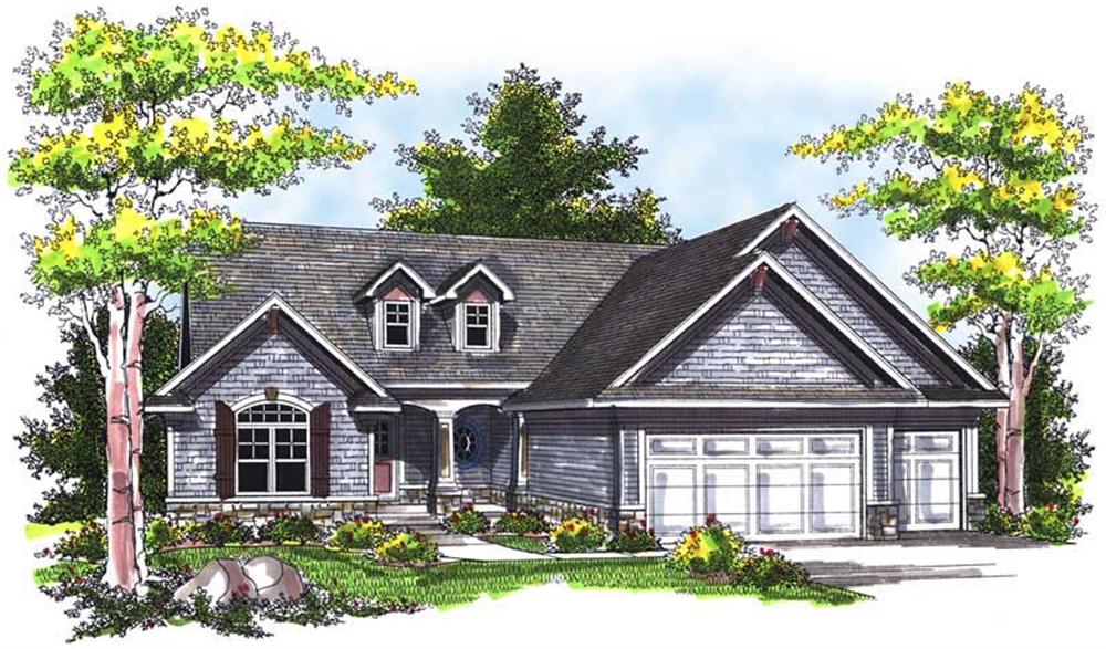 Main image for house plan # 14017