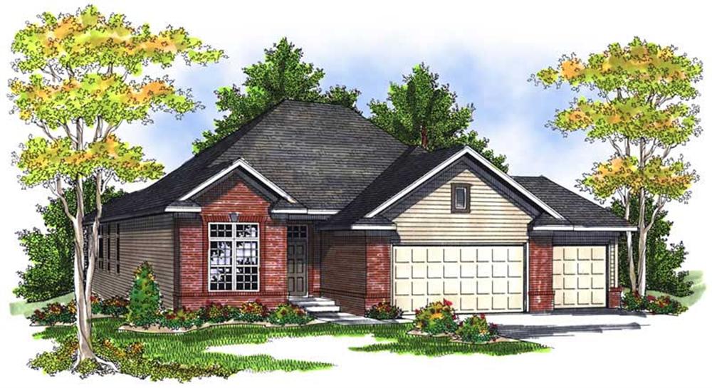 Main image for house plan # 13982