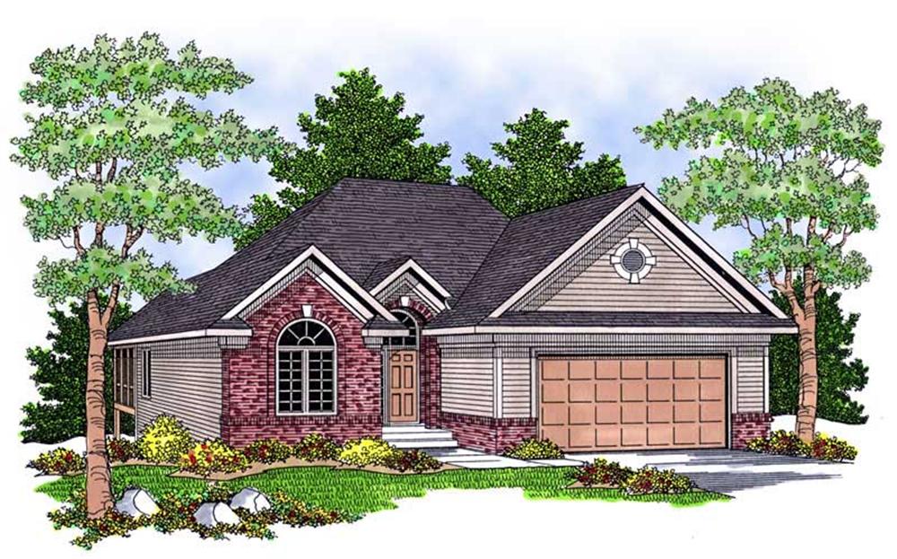 Main image for house plan # 13807