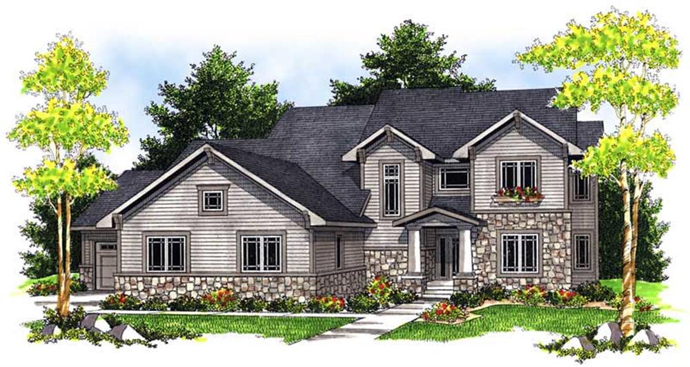 Main image for house plan # 13957