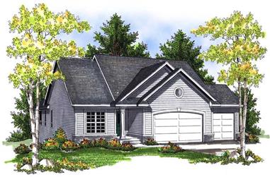 4-Bedroom, 2787 Sq Ft Country House Plan - 101-1193 - Front Exterior