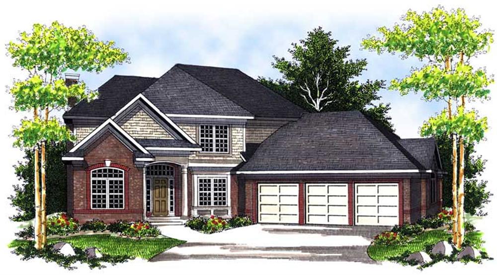 Main image for house plan # 13958