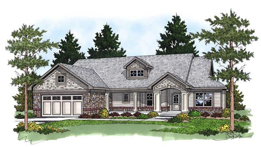 Main image for house plan # 13759