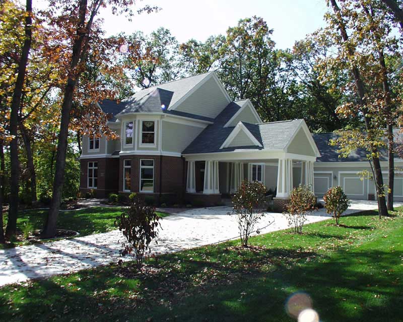 Front View of this 3-Bedroom, 3103 Sq Ft Plan - 101-1203