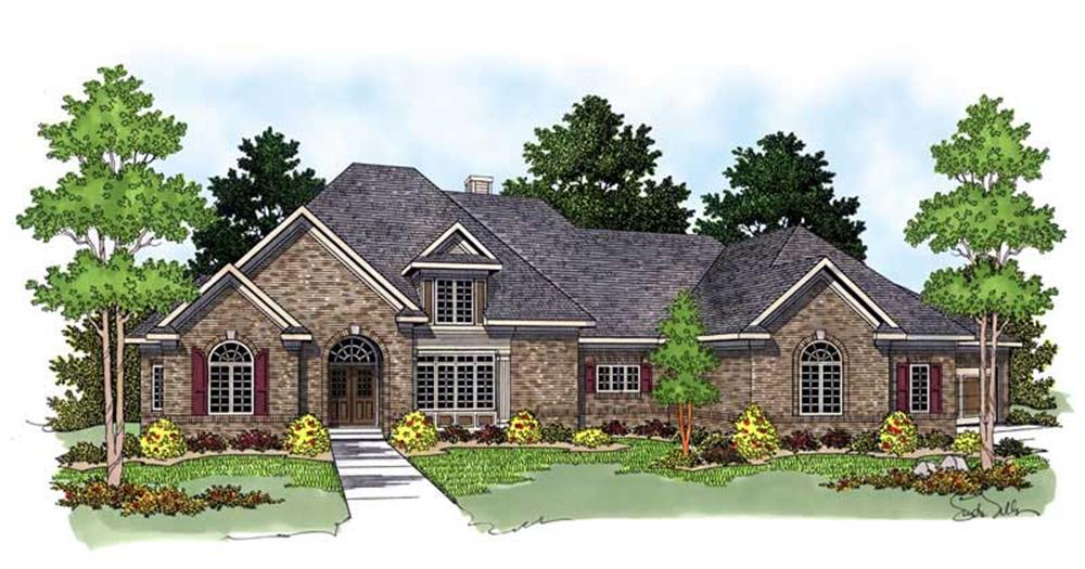 Main image for house plan # 13762
