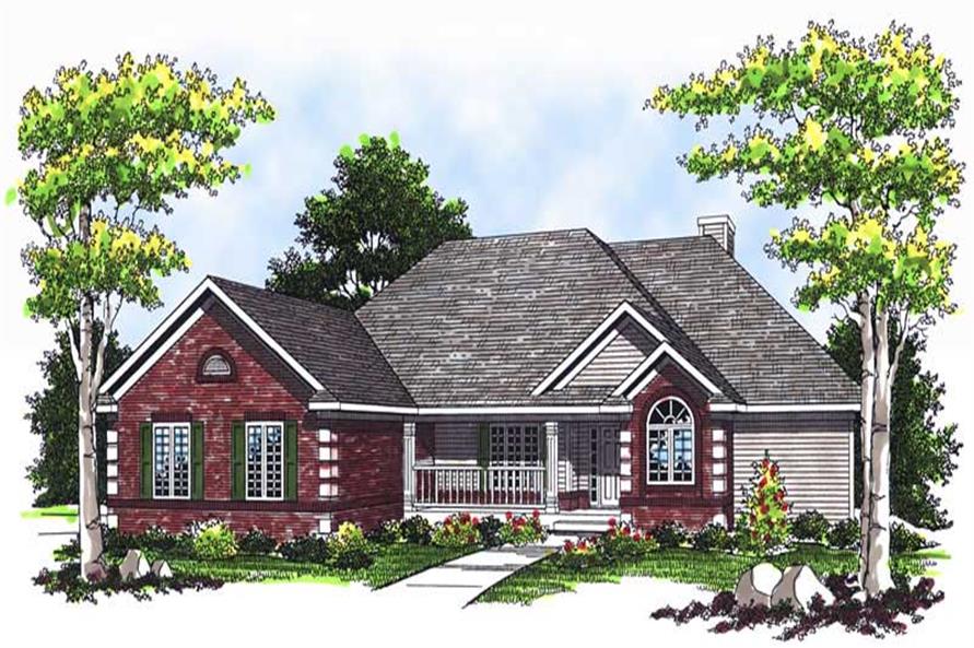 Main image for house plan # 13744