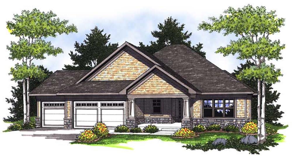 Main image for house plan # 14034