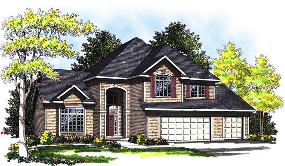 Main image for house plan # 13509