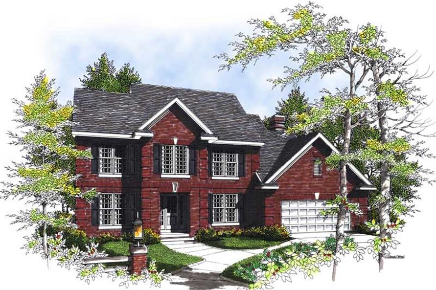 Main image for house plan # 13500