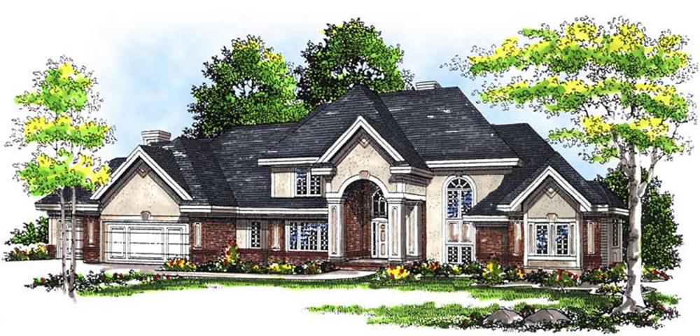 Main image for house plan # 13488