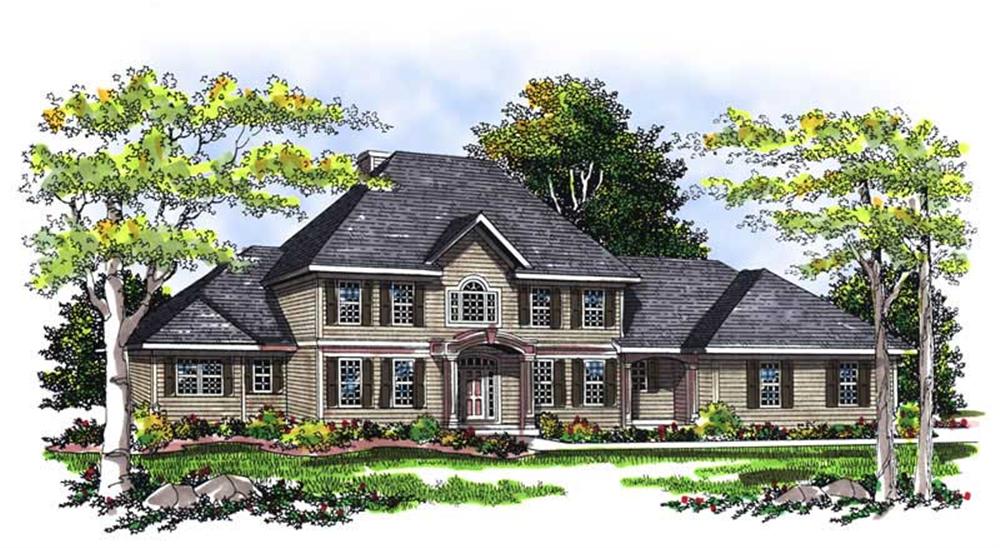 Main image for house plan # 13450