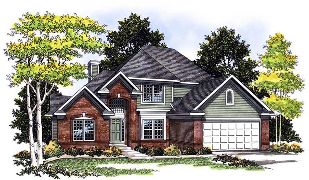 Main image for house plan # 13534