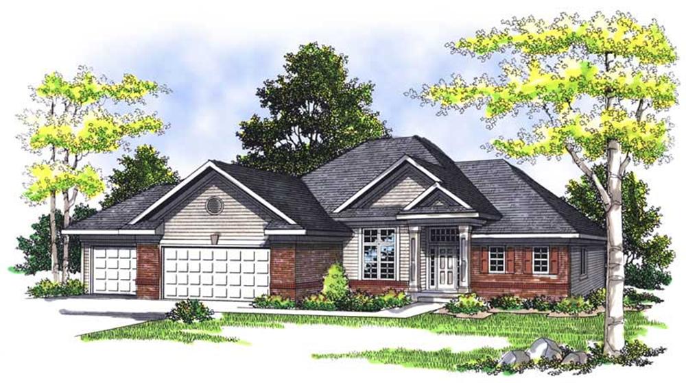 Main image for house plan # 13528