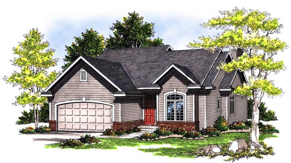 Main image for house plan # 13514