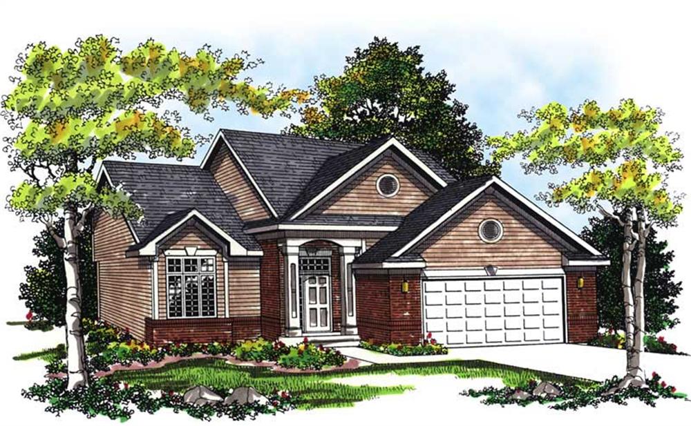 Main image for house plan # 13418