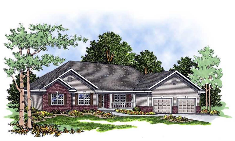 Main image for house plan # 13428