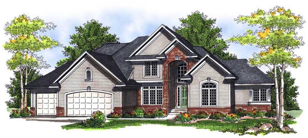Main image for house plan # 13984