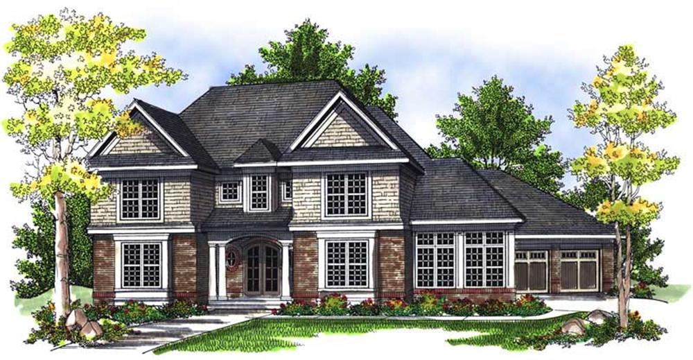 Main image for house plan # 13985