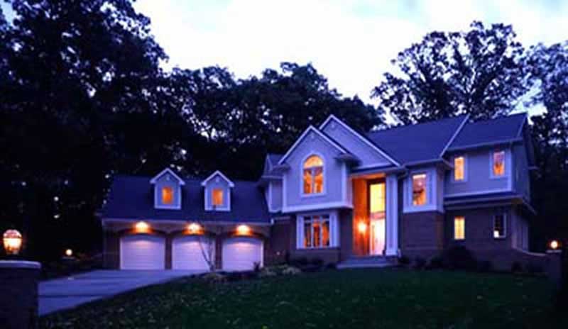 Front View of this 4-Bedroom,3491 Sq Ft Plan -101-1291