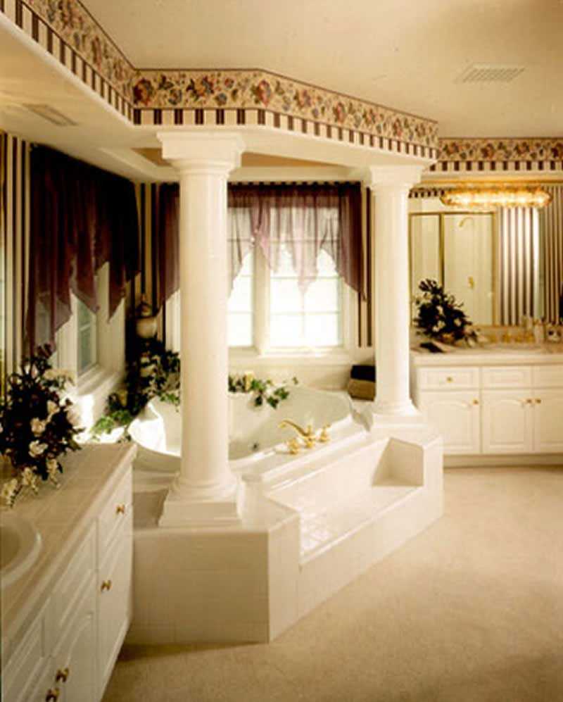 Master Bathroom: Tub of this 4-Bedroom,3491 Sq Ft Plan -101-1291