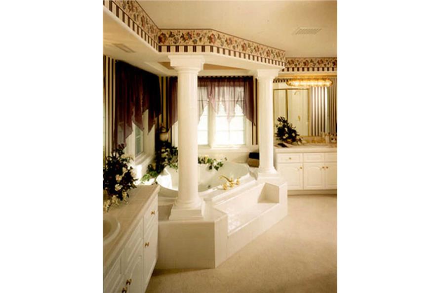 Master Bathroom: Tub of this 4-Bedroom,3491 Sq Ft Plan -101-1291