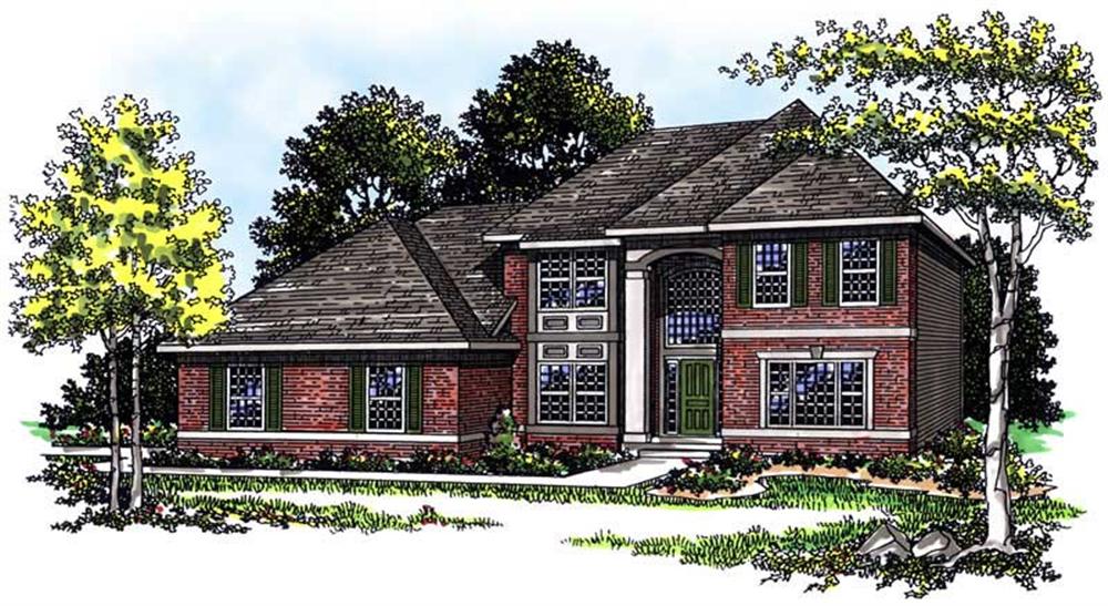 Main image for house plan # 13448