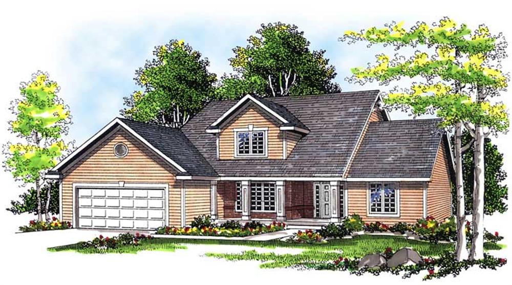 Main image for house plan # 13484