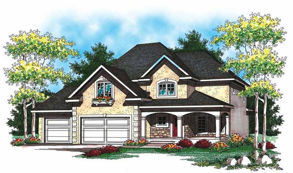 Main image for house plan # 19506