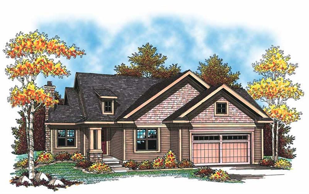 Main image for house plan # 19526