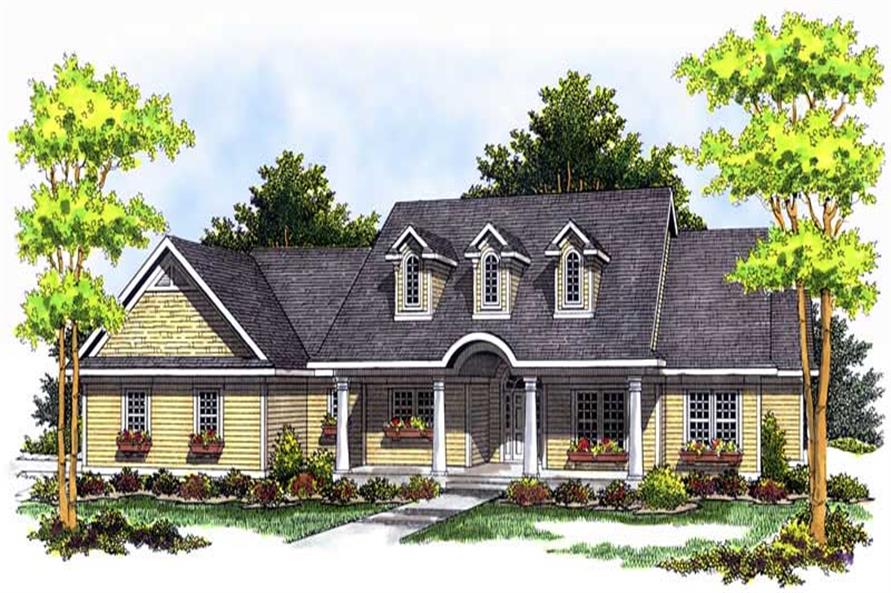 Main image for house plan # 13655